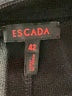 Escada Solid Black Casual Dress Size EU 42 / US 12 - photo 7