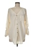 Honey Punch 100% Polyester Ivory 3/4 Sleeve Blouse Size M - photo 1