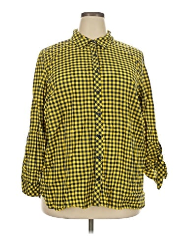 Talbots Outlet 3/4 Sleeve Button-Down Shirt (view 1)