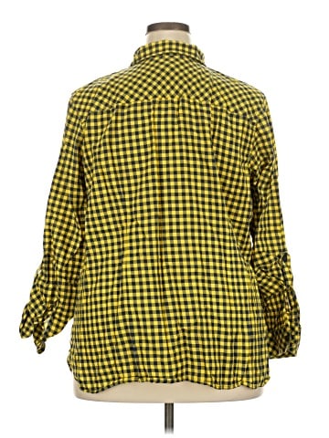 Talbots Outlet 3/4 Sleeve Button-Down Shirt (view 2)