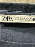 Zara Solid Blue Short Sleeve Turtleneck Size S - photo 9