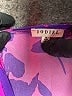 Jodifl 100% Polyester Purple Short Sleeve Blouse Size M - photo 7