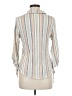 Cure Stripes Ivory 3/4 Sleeve Blouse Size M - photo 2