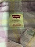 Levi's Plaid Purple Long Sleeve Button-Down Shirt Size 10 - photo 7