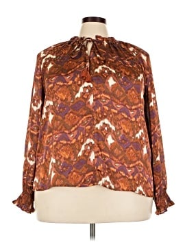 Pinch Long Sleeve Blouse (view 1)