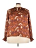 Pinch Brown Long Sleeve Blouse Size 3X - photo 1