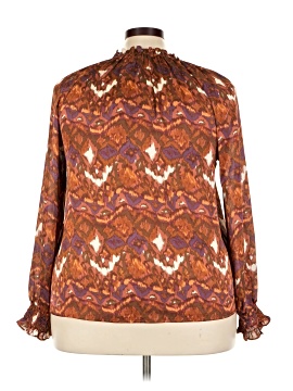 Pinch Long Sleeve Blouse (view 2)