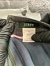 J.Crew 100% Wool Chevron-herringbone Gray Wool Skirt Size 14 - photo 4