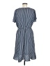 Naif 100% Polyester Stripes Blue Casual Dress Size 6 (estimated) - photo 2
