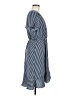 Naif 100% Polyester Stripes Blue Casual Dress Size 6 (estimated) - photo 4