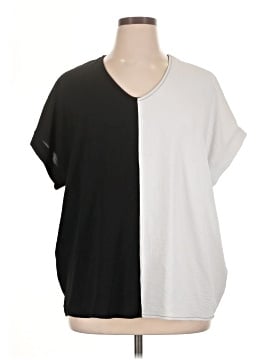 Cotton Bleu Short Sleeve Top (view 1)