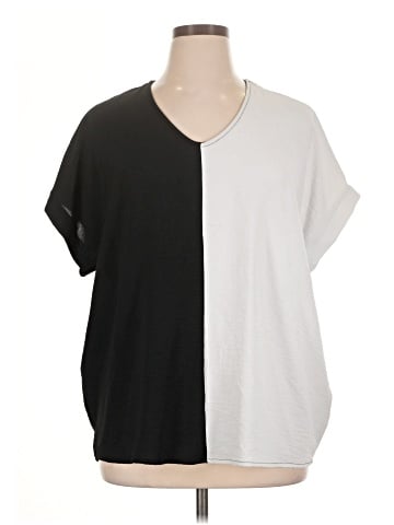 Cotton Bleu Short Sleeve Top (view 1)