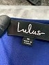 Lulus Solid Blue Cocktail Dress Size S - photo 7