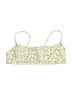J.Crew Floral Ivory Swimsuit Top Size M - photo 1