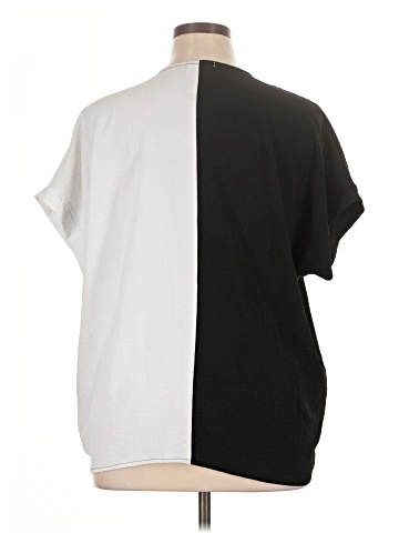 Cotton Bleu Short Sleeve Top (view 2)