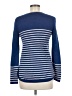 Tory Burch 100% Wool Blue Long Sleeve Henley Size M - photo 2