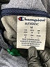Champion 100% Polyester Gray Zip Up Hoodie Size M - photo 6