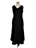 Talbots 100% Polyester Black Cocktail Dress Size 16 - photo 2