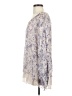 Sundance 100% Rayon Silver 3/4 Sleeve Blouse Size S - photo 5