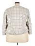 Lane Bryant Gray 3/4 Sleeve Button-Down Shirt Size 24 - photo 2