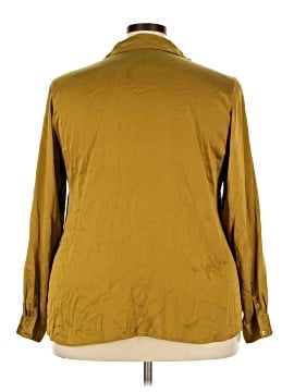 Eileen Fisher Long Sleeve Silk Top (view 2)