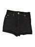 Versace Black Denim Shorts Size 26 waist - photo 1