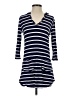 Beach Break Stripes Blue Casual Dress Size XS - photo 1