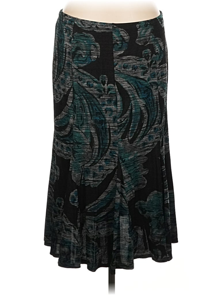 Pre-owned Coldwater Creek Casual Skirt In Teal