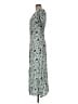 Faherty Paisley Blue Casual Dress Size M - photo 5