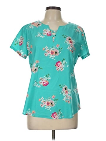 Van Heusen Short Sleeve Blouse (view 1)