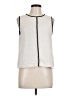 Fun2Fun Silver Sleeveless Blouse Size L - photo 1