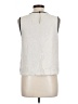 Fun2Fun Silver Sleeveless Blouse Size L - photo 2