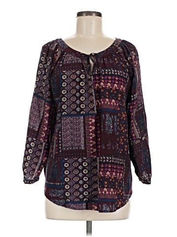 Threads 4 Thought Long Sleeve Blouse (view 1)