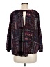 Threads 4 Thought Purple Long Sleeve Blouse Size M - photo 2