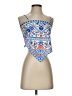 Shein Blue Sleeveless Blouse Size XS - photo 1