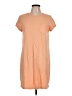 Gap Solid Orange Casual Dress Size L - photo 1