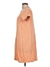 Gap Solid Orange Casual Dress Size L - photo 5