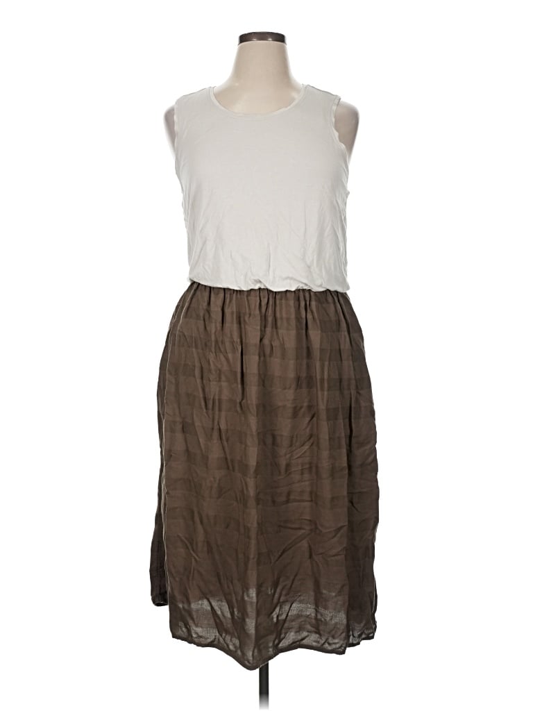 Pre-owned Prana Casual Dress In Brown