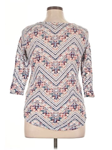 Almost Famous 3/4 Sleeve Top (view 2)