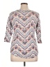 Almost Famous Ivory 3/4 Sleeve Top Size XL - photo 2