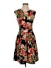 Assorted Brands Floral Black Cocktail Dress Size S (estimated) - photo 1