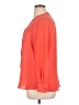 Apt. 9 100% Polyester Orange 3/4 Sleeve Blouse Size XL (petite) - photo 5