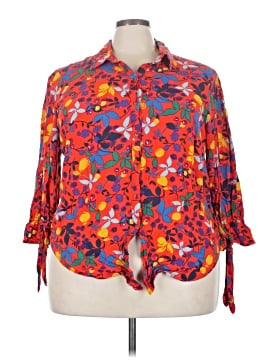 Maeve by Anthropologie 3/4 Sleeve Blouse (view 1)