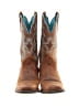 Ariat 100% Leather Teal Boots Size 8 - photo 2
