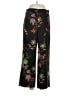 H&M Print Black Casual Pants Size 8 - photo 1