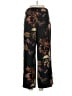 H&M Print Black Casual Pants Size 8 - photo 2