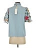 Assorted Brands 100% Polyester Blue Short Sleeve Blouse Size 4 - photo 2