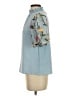 Assorted Brands 100% Polyester Blue Short Sleeve Blouse Size 4 - photo 5