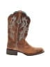 Ariat 100% Leather Teal Boots Size 8 - photo 1
