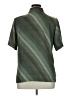 Assorted Brands Metallic Green Short Sleeve Blouse Size XL - photo 2